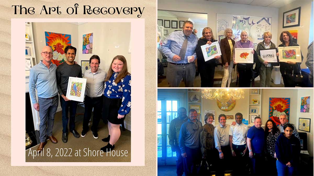 Opening Night Reception For Art Exhibit A Success! | Shore House